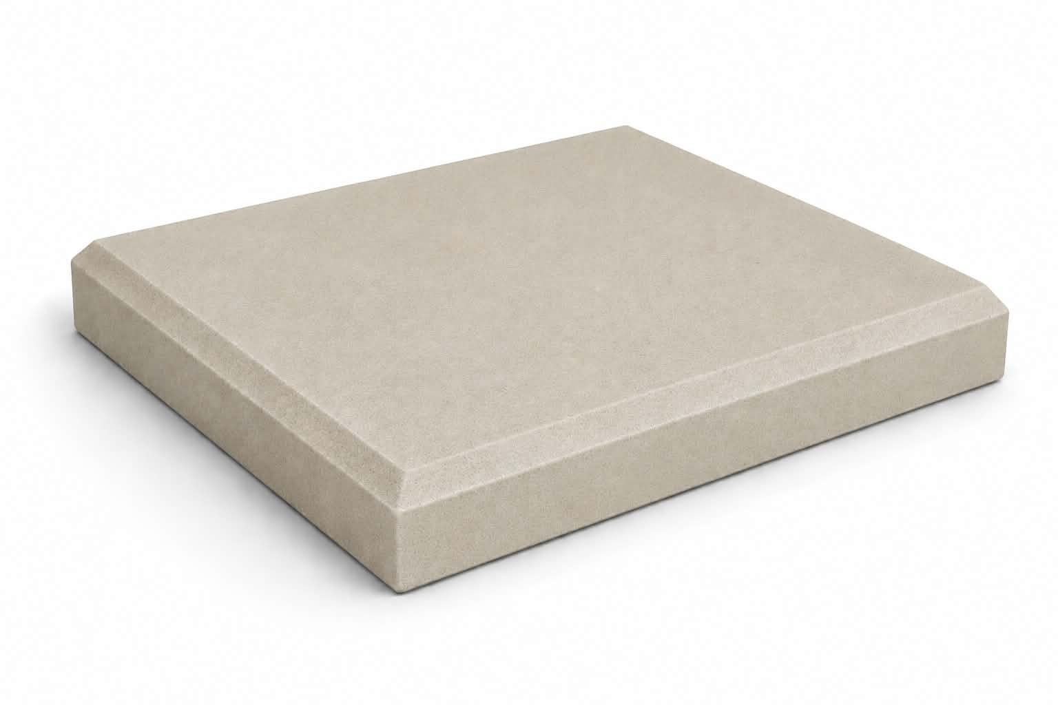 Cast Stone Chamfered Pier Cap