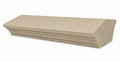 Cast Stone Fluted Coping Twice Weathered