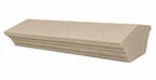 Cast Stone Fluted Coping Twice Weathered